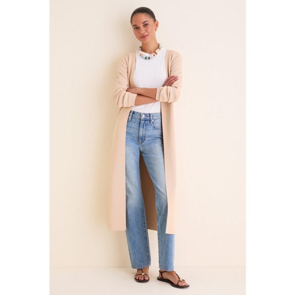 Hyacinth House Cream Knit Aiden Duster L NWT